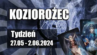 KOZIOROŻEC TAROT TYGODNIOWY 27.05 - 2.06.2024