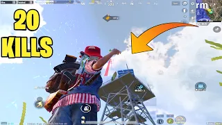 😂BANDOOKBAAZ CAMPING ON THE TOWER | FAROFF AWM VS BGMI 100IQ CAMPERS | PUBG MOBILE