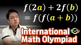 A Cool Functional Equation from International Math Olympiad (IMO)