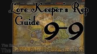 WoW: The Seven Burdens of Shaohao (Locations) [9-9]