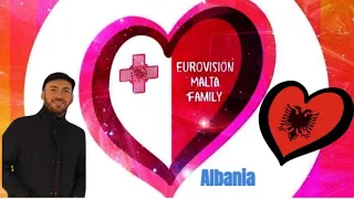 Albania 2024  Reaction - Eurovision Malta Family
