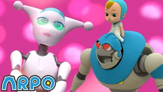 Arpo the Robot | Arpo Falls in LOVE!!! | NEW VIDEO | Funny Cartoons for Kids | Arpo and Daniel