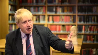 Boris Johnson speaks about Churchill's bravery - THE CHURCHILL FACTOR - Hodder & Stoughton