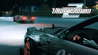 Need for Speed Underground 2 Remastered Drifiting in Traffic  |  2REAL Server  | Assetto Corsa