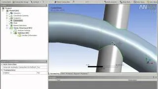 Ansys Урок 1 статичный расчет рамы на прочность.mpeg