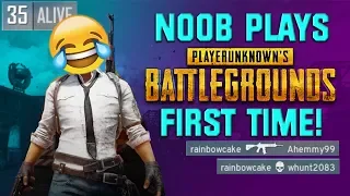 Noob plays PUBG for the first time