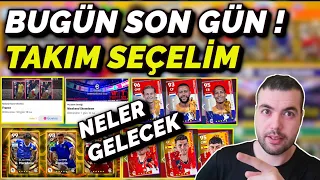 BUGÜN SON GÜN ! TAKIM SEÇMEYİ UNUTMAYALIM ! YARIN NELER GELECEK (eFootball 2023 Mobile & Konsol )