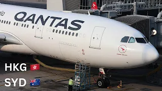 TRIP REPORT | Qantas | Airbus A330-200 | Hong Kong - Sydney | Economy Class