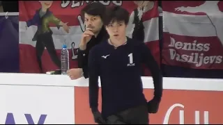 Shoma Uno Тренировка. Часть 2. Гран-при по фигурному катанию 2019