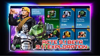 ACTE 9.1 BETA : 9.1.1 EXPLORATION | MARVEL CONTEST OF CHAMPIONS