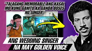 ANG LUPIT NG BOSES NG WEDDING SINGER NA ITO | THE ONLY ONE - LIONEL RICHIE (COVER) | Reaction Video