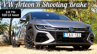 Volkswagen Arteon R Shooting Brake (320 LE) teszt | A szépség, ami szörnyeteg!