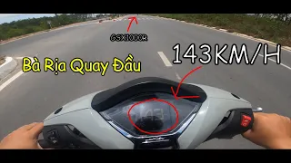 Mini Tour Bà Rịa Quay Đầu cùng SH350i - SH350i vs GSX1000R