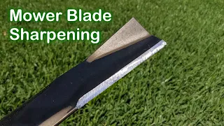 How To Sharpen Lawn Mower Blades