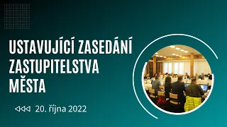 2022 - Ustavující zasedání Zastupitelstva města Jeseník (2022)