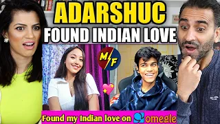 I Found Indian Love on OMEGLE 😍 REACTION!! | Adarshuc