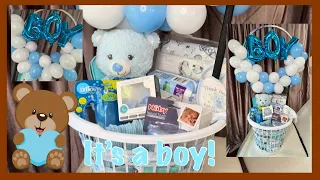 DIY Baby Shower Gift Basket🧸💙