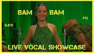 Camila Cabello - AMAZING VOCALS! Bam Bam (Live Vocal Showcase) | VocalVids