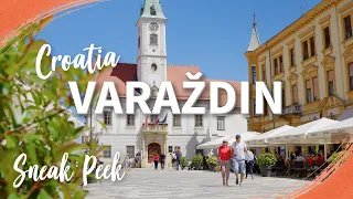 A Sneak Peek | Town of Varaždin | Croatia