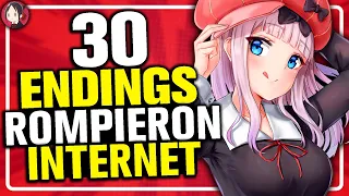 30 ENDINGS DE ANIME QUE ROMPIERON EL INTERNET