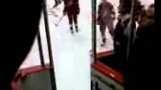 PHX Coyotes coming back from pre-game warm-up