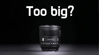 Is the Viltrox 27mm f1.2 TOO BIG for Fuji Cameras?