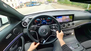 2023 Mercedes Benz E-Class e200d - pov test drive #mercedes #mercedesbenz #eclass