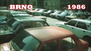 BRNO 1986 - dopravní infrastruktura