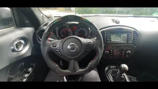 Nissan juke Nismo Rs LED Lenkrad Carbon