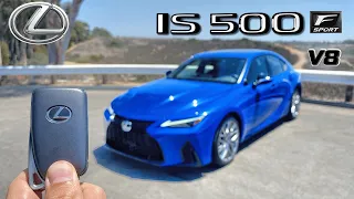 The 2022 Lexus IS 500 F Sport Performance is a V8 Sedan Swan Song (In-Depth Review)