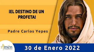 Evangelio De Hoy Domingo 30 Enero 2022 l Padre Carlos Yepes l Biblia l Lucas  4,21-30 l Católica