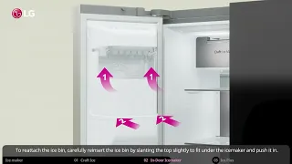 [Side-by-Side Refrigerator] How to Use the Ice Maker