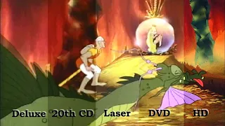 DRAGON'S LAIR GRAPHICS EVOLUTION