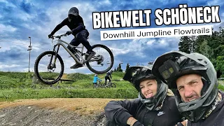 Die JUMPLINE ist ja mal Fett! | Bikewelt Schöneck | Downhill & Flowtrail | Biketrip mit Miss Peaches