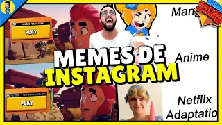 LOS MEJORES MEMES de INSTAGRAM | Reaccionando a MEMES de BRAWL STARS