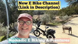 New Channel Alert- Nomadic E Biking Adventures- Link in Description 🚴‍♂️