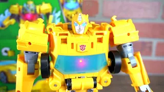 Transformers Toys Bumblebee Cyberverse Adventures Dinobots Unite Roll N’ Change Bumblebee 10-inch