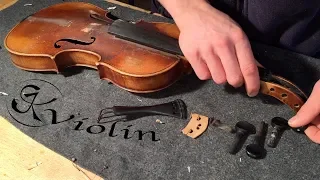 Violin Repair Work Shop 2nd violin