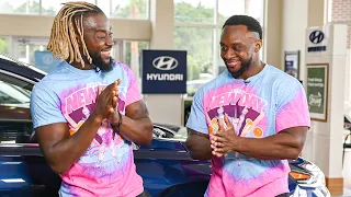 The New Day and Hyundai help the community