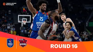 Efes-Baskonia | Round 16 Highlights | 2023-24 Turkish Airlines EuroLeague