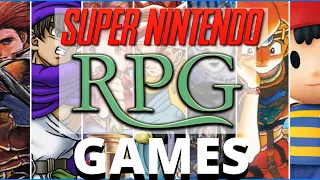 LOS MEJORES RPG de la SUPER NINTENDO - SNES ALL RPG - ALL JRPG 16 BITS