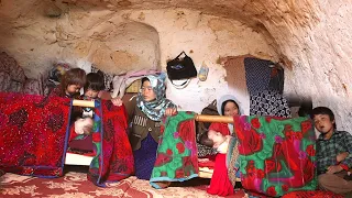 Twin Children live in A Cave | A heart breaking life like stone age| Village life in Afghanistan