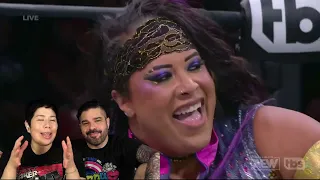 KRIS STATLANDER vs NYLA ROSE! reaction! match number 4 for 5/31/23 #aew #aewdynamite #reaction