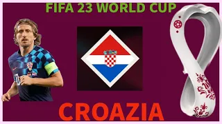 TUTTO IL MONDIALE CON LA CROAZIA IN UN UNICO VIDEO!!!FIFA 23 WORLD CUP