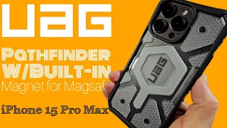 UAG Pathfinder W/Built-in Magnet for Magsafe | iPhone 15 Pro Max