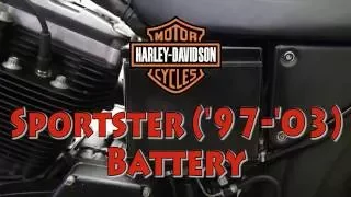 How to replace Harley-Davidson Sportster ('97-'03) battery