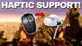 PSVR2 Games are getting HAPTIC VEST Support..!