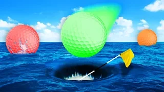 THE WETTEST GOLF COURSE EVER!? (Golf It)