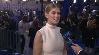 Rosamund Pike on the Red Carpet - 2015 Critics' Choice Movie Awards | A&E