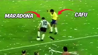 The return of Maradona against Brazil with the magic intact! (1993)